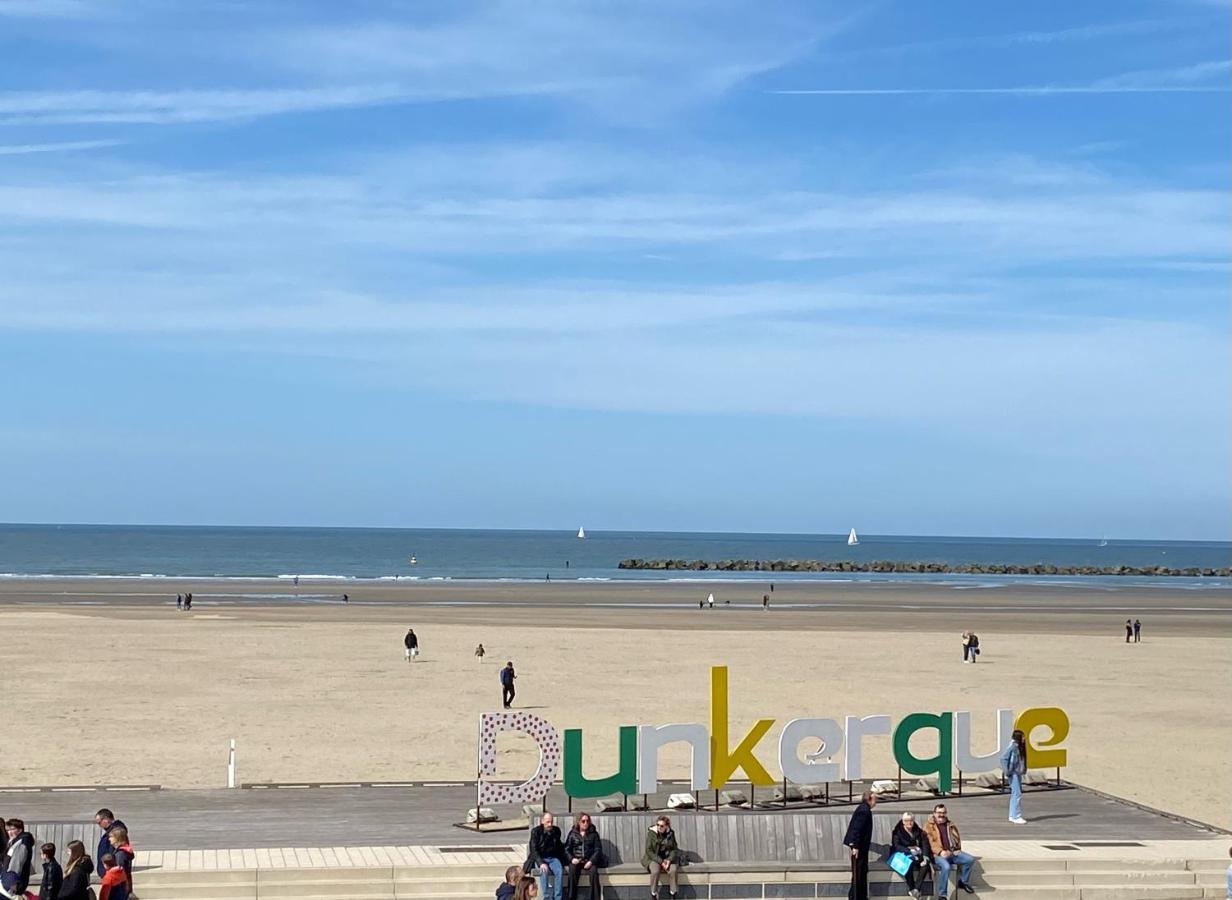 Appartement Face A La Mer Dunkirk Exteriör bild