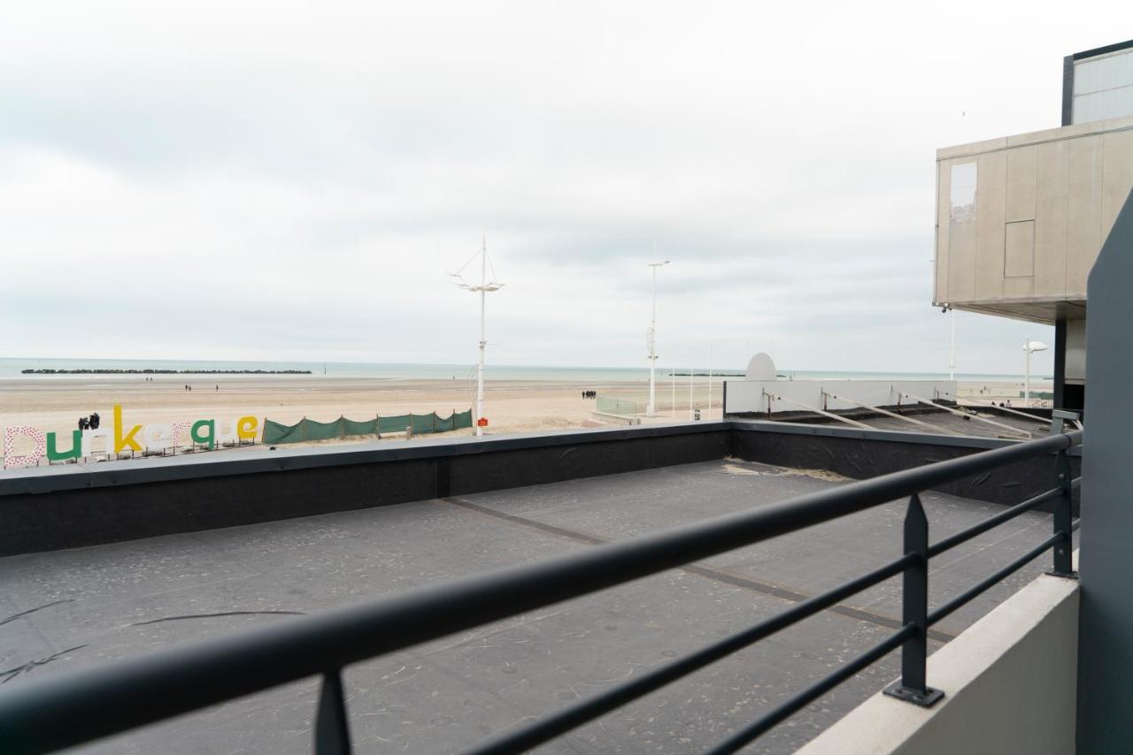 Appartement Face A La Mer Dunkirk Exteriör bild